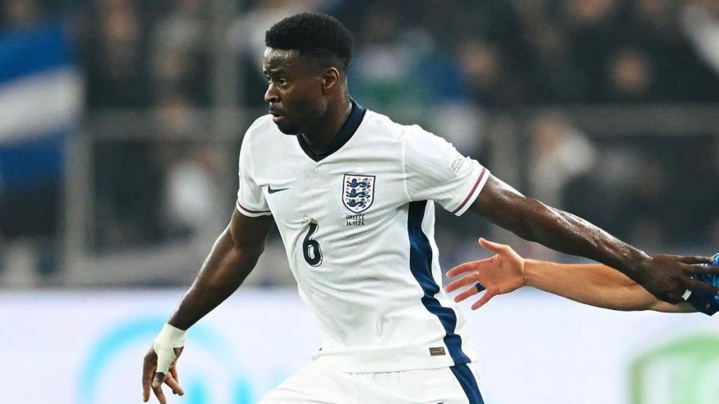 Marc Guéhi con la selección inglesa