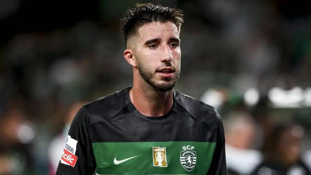 Gonçalo Inácio con el Sporting de Portugal