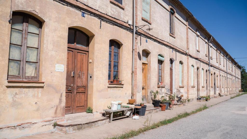 Uno de los espacios de Cal Vidal que pertenecen a la cooperativa Vidàlia