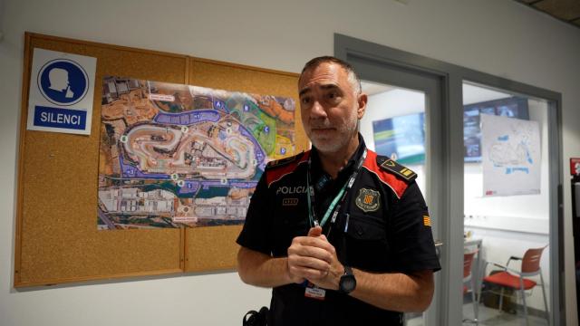 Antoni Sánchez David, intendente de Mossos d’Esquadra a cargo del dispositivo de seguridad de MotoGP