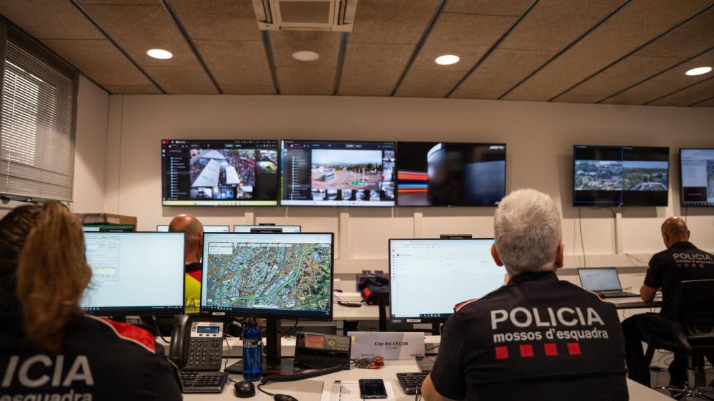 Imagen del interior del CECOR en el Circuit de Cataluña