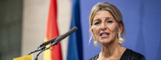 La ministra de Trabajo, Yolanda Díaz
