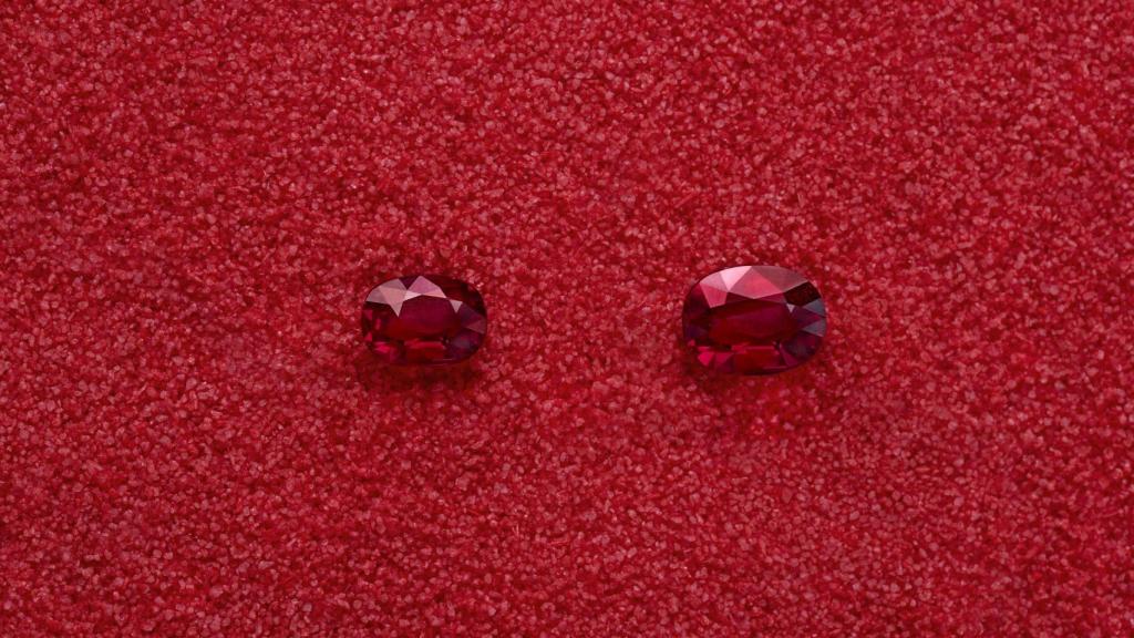 Rubíes de la colección