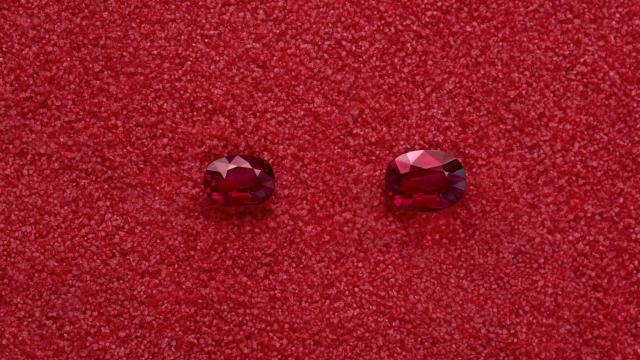 Rubíes de la colección