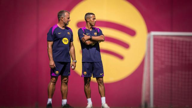 Hansi Flick y Thiago Alcántara vuelven a trabajar juntos en el FC Barcelona