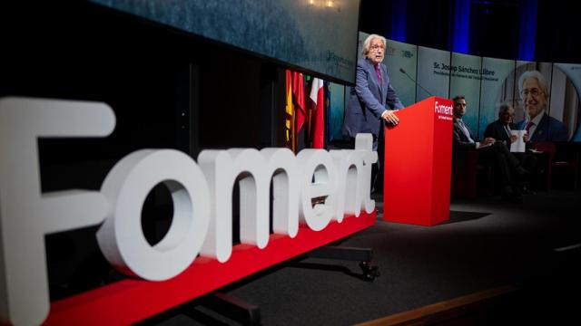 El presidente de Foment del Treball Nacional y vicepresidente de la CEOE, Josep Sánchez Llibre