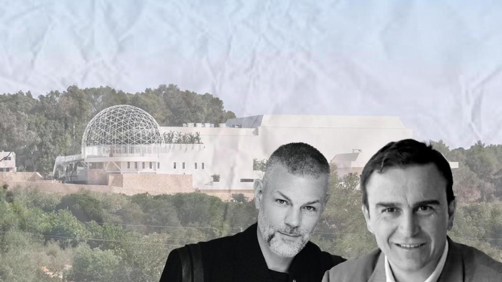 La discoteca Unvrs, Yann Pissenem, director, y Abel Matutes Prats