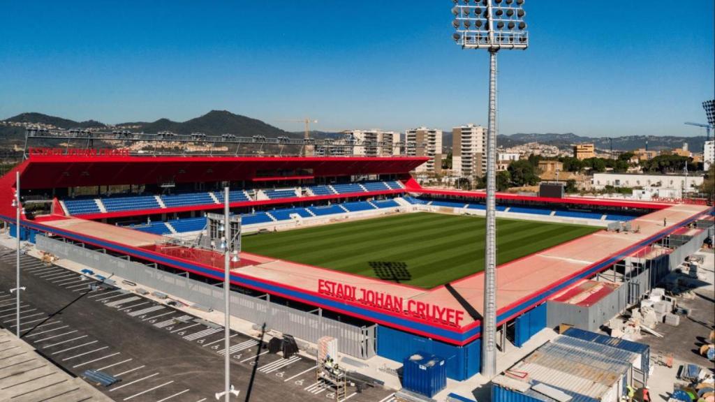L'Estadi Johan Cruyff, recinte excepcional del Barça-València de Lliga