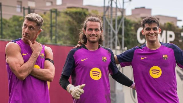 El misterioso portero que entrena con el primer equipo del Barça: nuevo fichaje