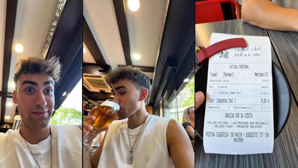 Captuuras del vídeo del Restaurante peor valorado de Barcelona / CG