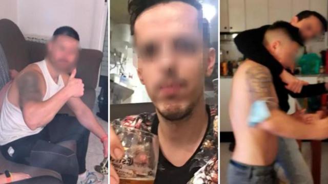 Montaje con algunos de los integrantes de la manada de Castelldefels