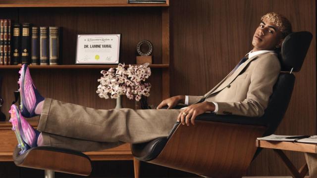 Lamine Yamal en el anuncio de Adidas de sus nuevas F50