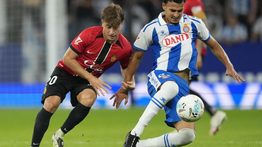 Pablo Torre durante el Espanyol-Mallorca