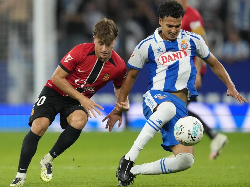 Pablo Torre durante el Espanyol-Mallorca