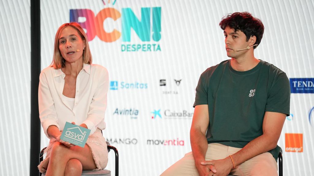 Laura Fernández (Asval) y Michael Erd (Enso Coliving)