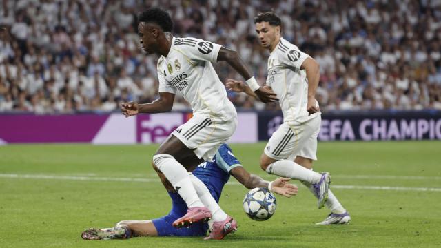 El polémico penalti pitado a favor del Real Madrid en el partido ante el Marsella