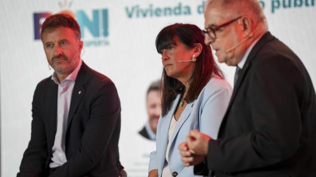 Gemma Badia, Víctor Puga y Jordi Valls