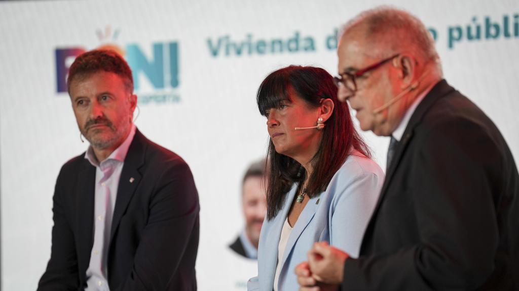 Gemma Badia, Víctor Puga y Jordi Valls
