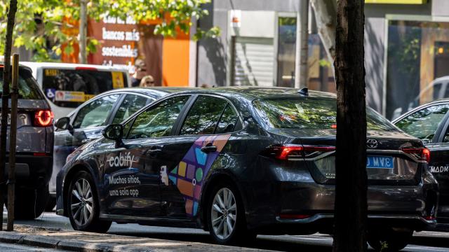 Un vehículo de Cabify