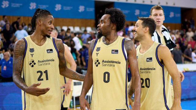 Clyburn, Punter y Laprovittola, tras ganar al Andorra en la Lliga Catalana