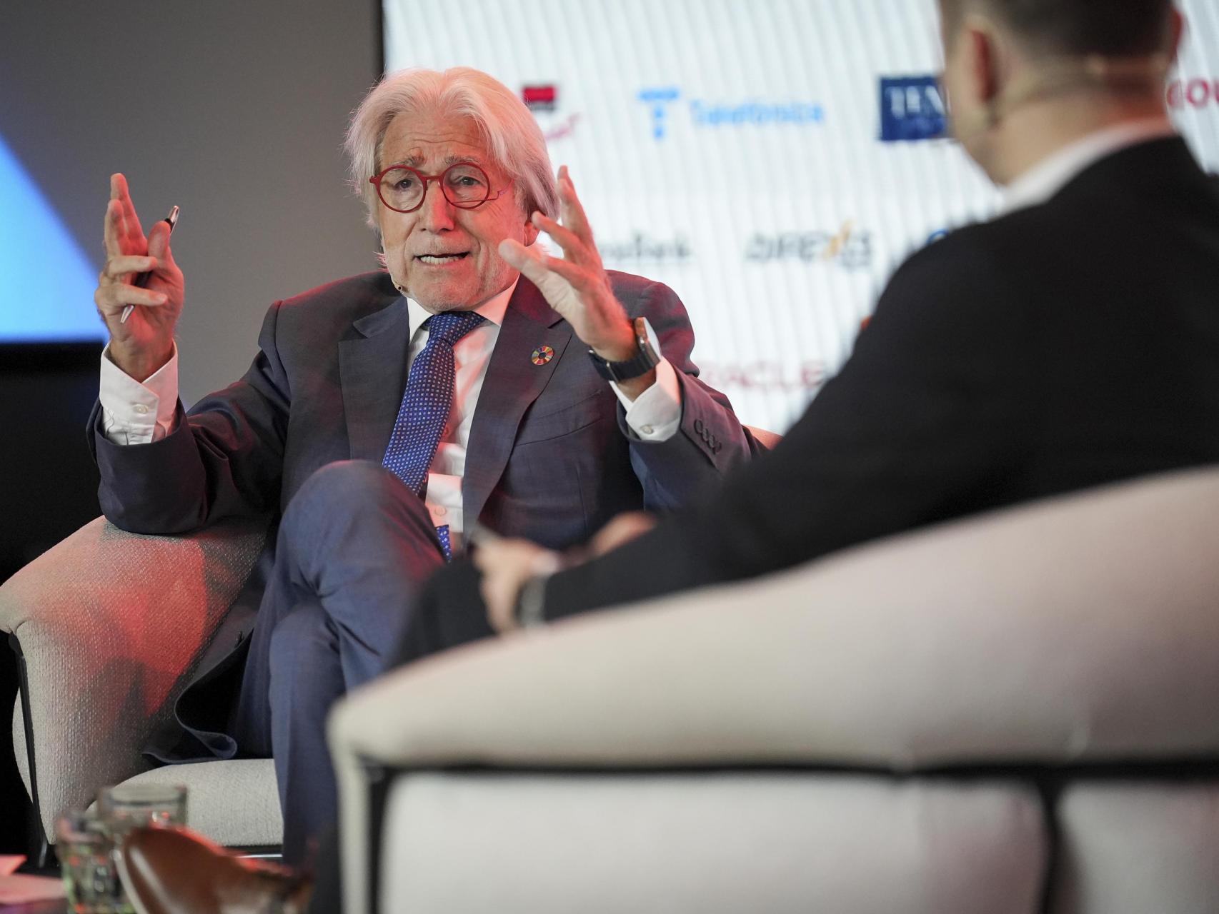 El presidente de Foment de Treball, Josep Sánchez Llibre