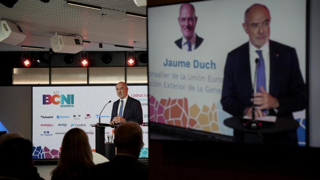 Clausura del 'BCN Desperta!' en la Casa Seat de Barcelona, a cargo del 'conseller' Jaume Duch