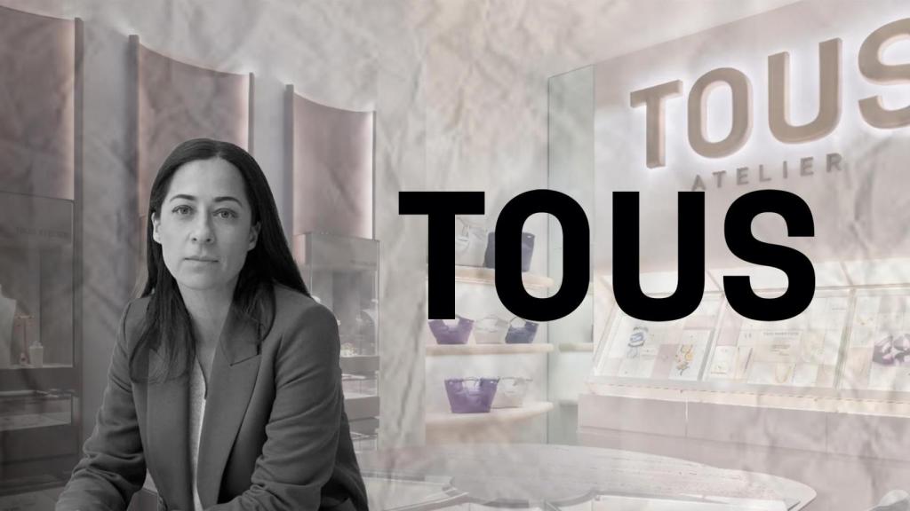 Susana Sánchez, nueva CEO de Tous, con una tienda de fondo