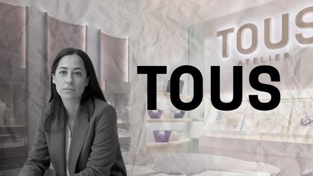 Susana Sánchez, nueva CEO de Tous, con una tienda de fondo