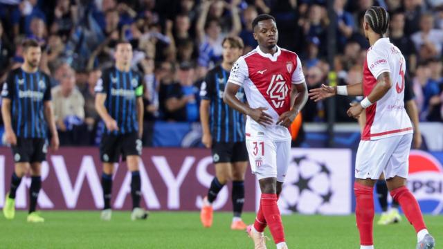 Ansu Fati, tras marcar su gol al Brujas