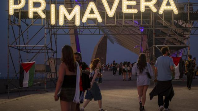 Asistentes al festival Primavera Sound de Barcelona este mismo año