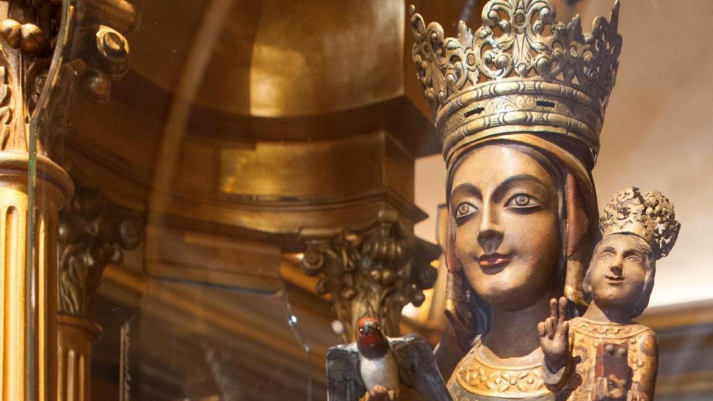 Talla de la virgen de Queralt