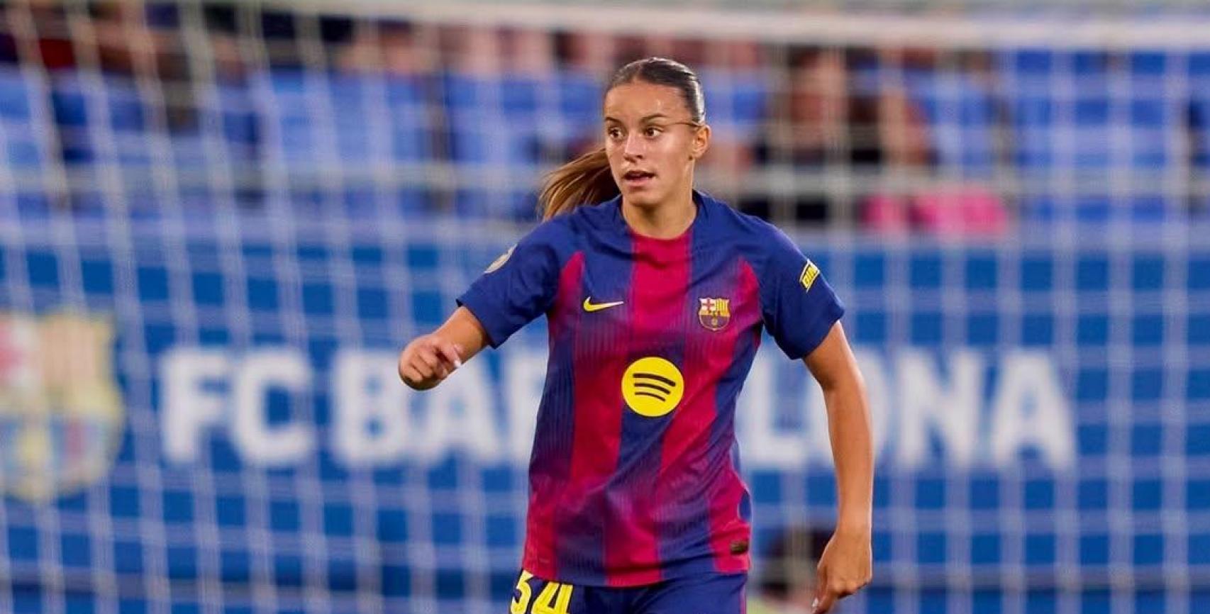 Clara Serrajordi disputa los 90 minutos en el Barça Femenino-Alhama