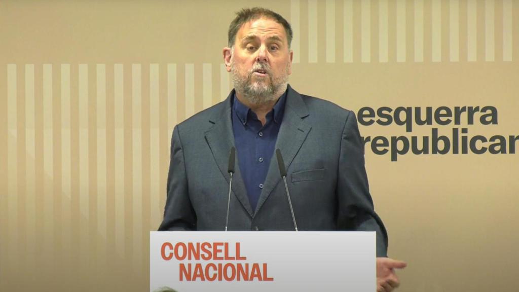 Oriol Junqueras, presidente de ERC