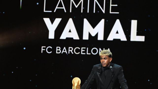 Lamine Yamal, ganador del Trofeo Kopa 2025
