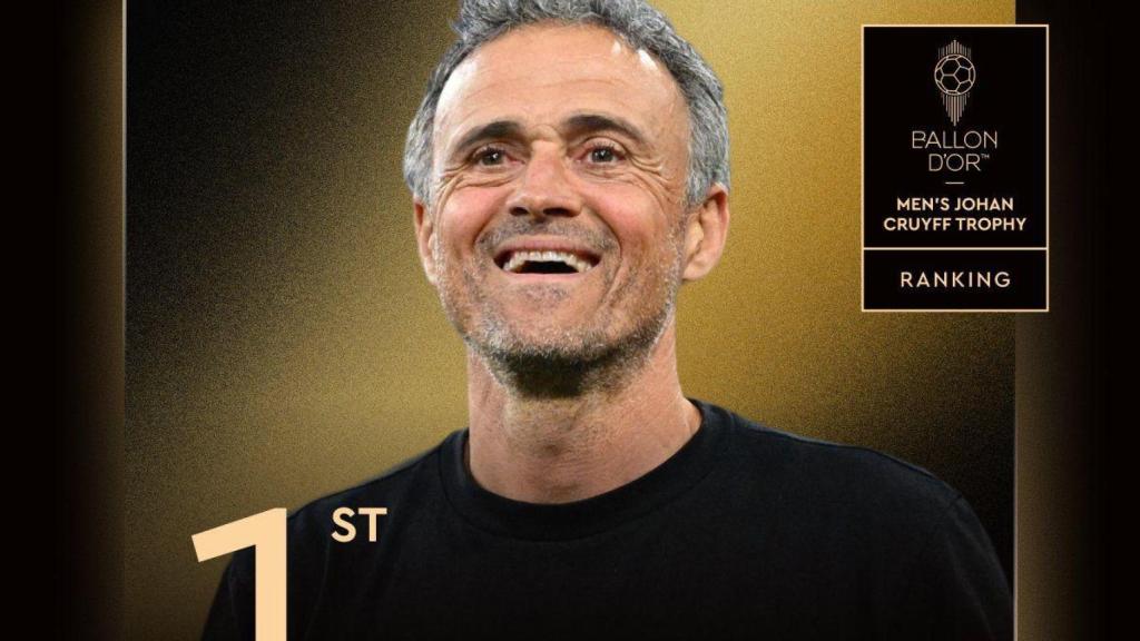 Luis Enrique guanya el Trofeu Johan Cruyff 2025