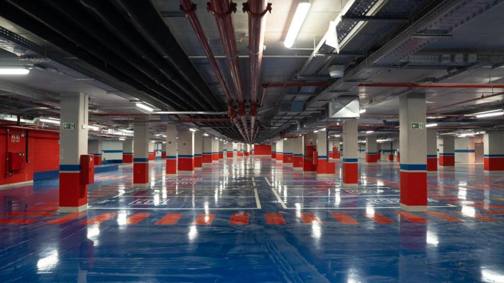 Parking del nuevo Camp Nou