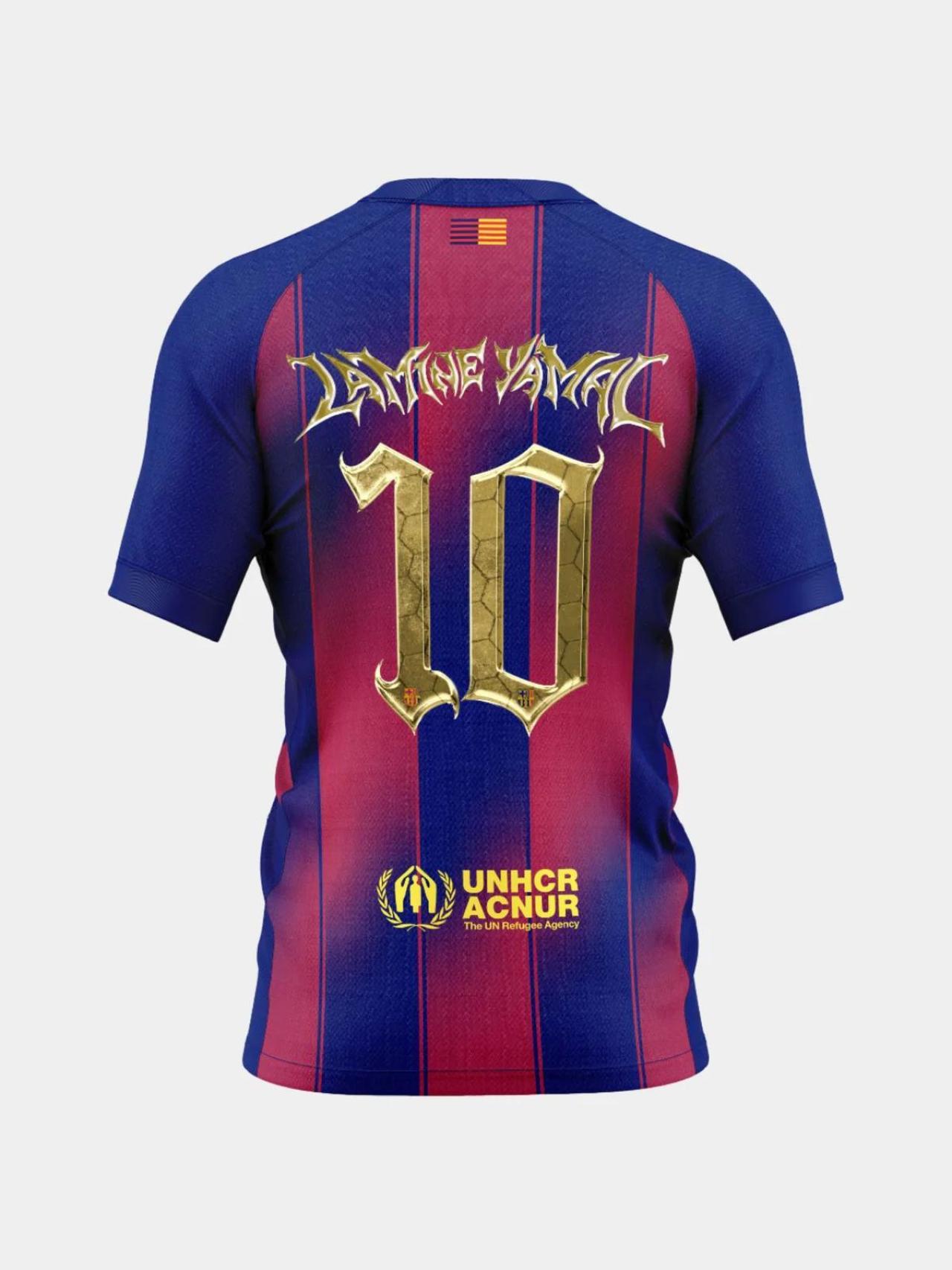 La camiseta especial del Barça para celebrar el Trofeo Kopa de Lamine Yamal