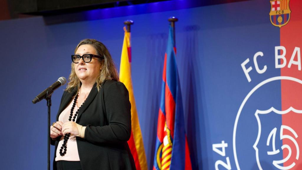 Elena Fort, vicepresidenta institucional del Barça, aclara el estado de las obras del Camp Nou