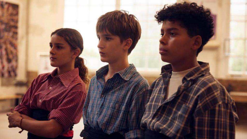Los niños protagonistas de la serie 'Pubertad'
