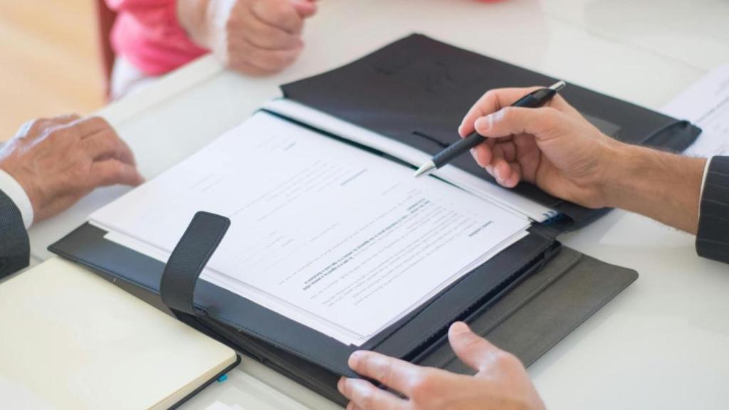 Foto de archivo de una asesoría