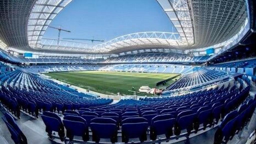El Reale Arena de la Real Sociedad desde dentro