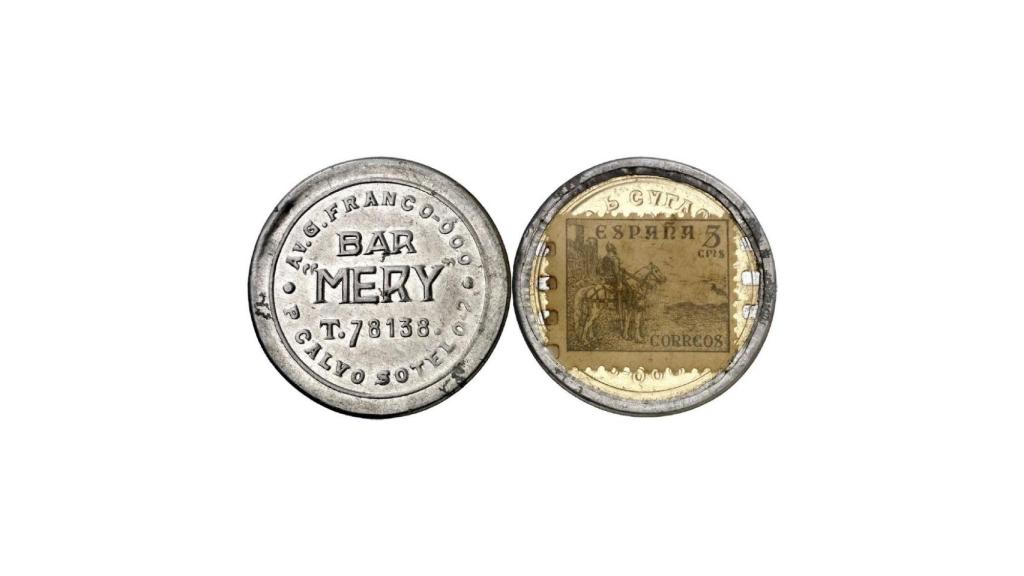 Los tokens de Mery, en la plaza Francesc Macià