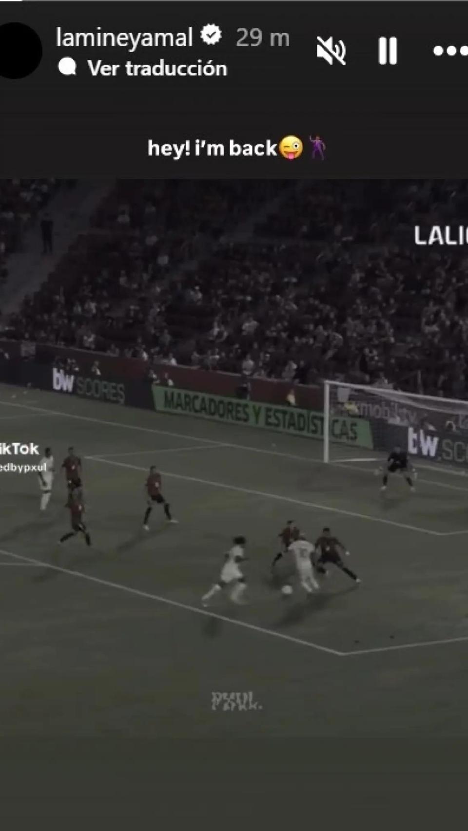 Anuncio de Lamine Yamal