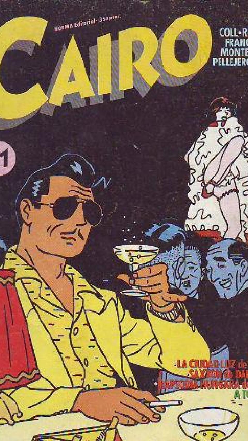 Un ejemplar de la revista'Cairo'