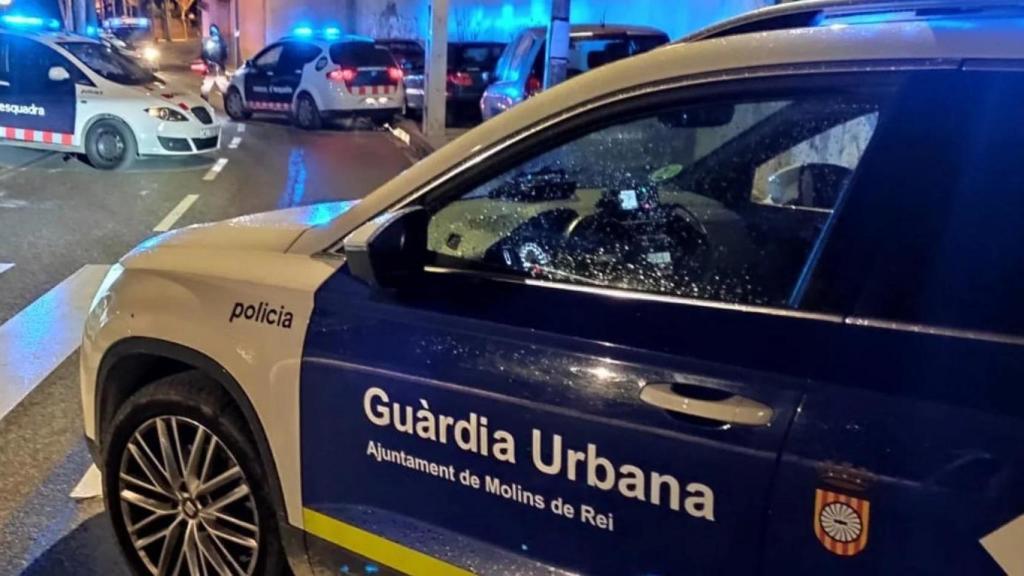 Imagen de un coche patrulla de la Guardia Urbana de Molins de Rei