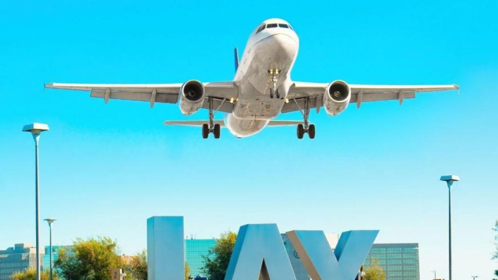 Imagen del aeropuerto internacional de Los Ángeles (LAX)
