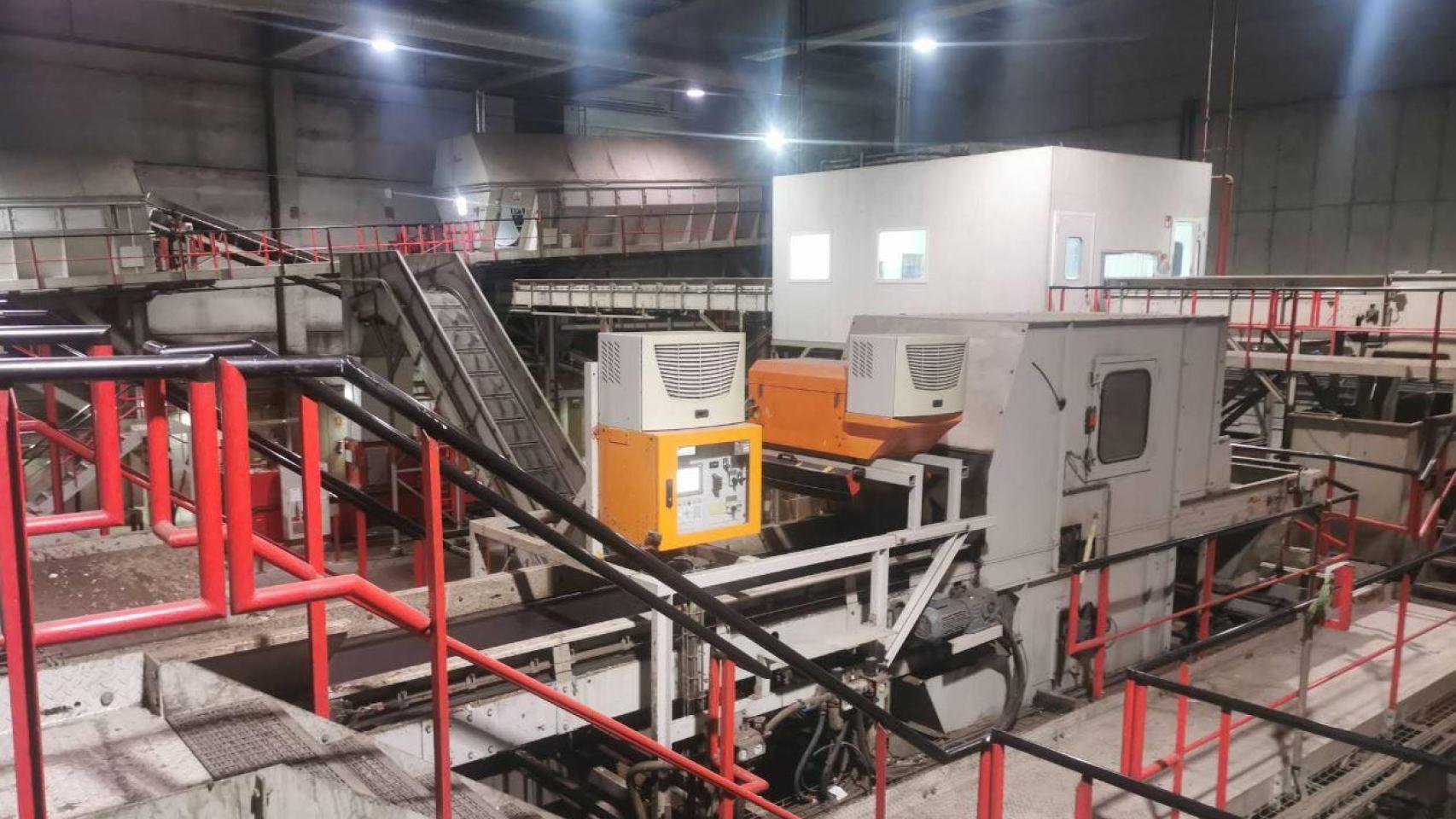 Planta de recuperación de materiales de GBI