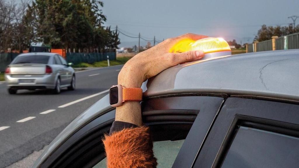 Imagen de un dispositivo de preseñalización V16