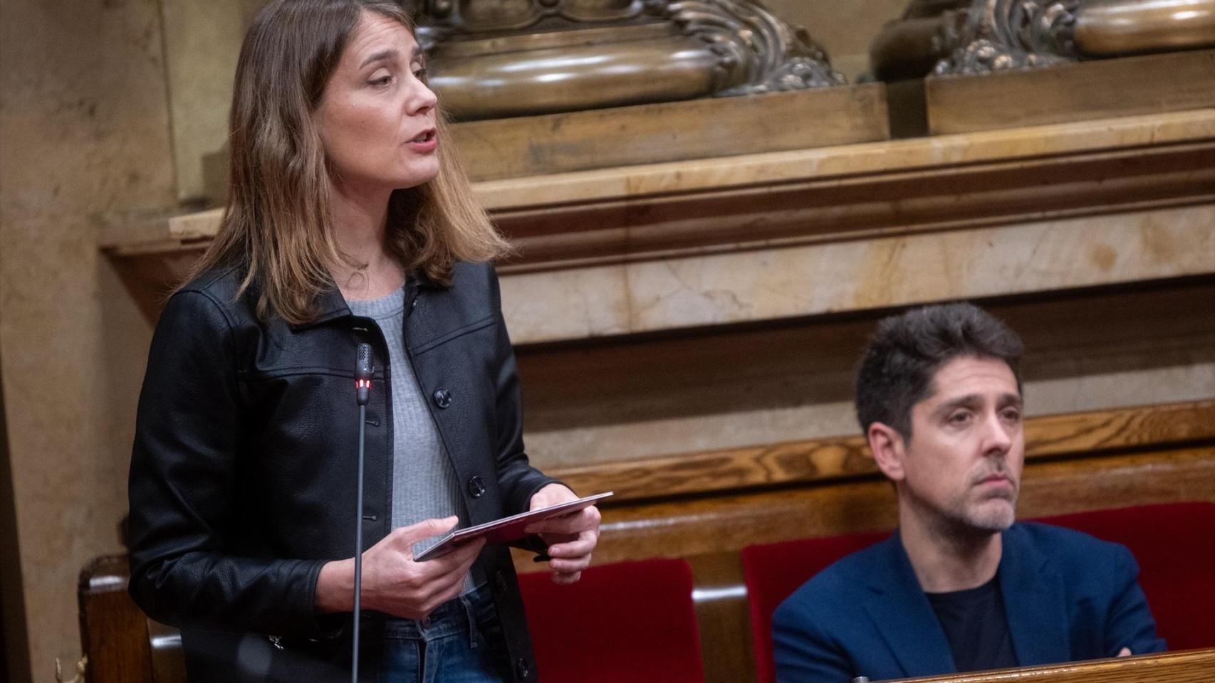 La líder de Comuns Sumar y diputada en el Parlament de Cataluña, Jéssica Albiach (imagen de archivo)
