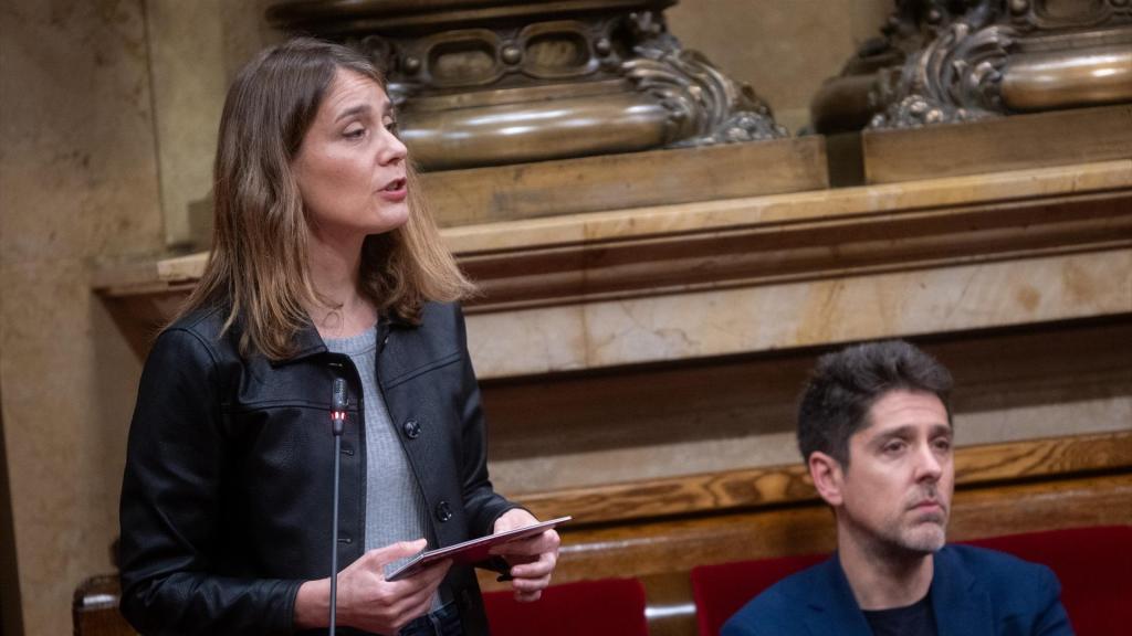 La líder de Comuns Sumar i diputada al Parlament de Catalunya, Jéssica Albiach (imatge d'arxiu)